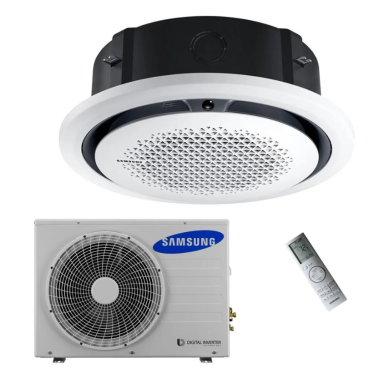 SAMSUNG 360 KASETINIO (HEE) TIPO 7.1/8.0KW ORO KONDICIONIERIAUS KOMPLEKTAS (TRIFAZIS ĮRENGINYS); KOMPLEKTUOJAMAS SU PASIRENKAMA APDAILA IR DISTANCINIU PULTELIU. SAMSUNG 360 KASETINIO (HEE) TIPO 7.1/8.0KW ORO KONDICIONIERIAUS KOMPLEKTAS (TRIFAZIS ĮRENGINYS); KOMPLEKTUOJAMAS SU PASIRENKAMA APDAILA IR DISTANCINIU PULTELIU.