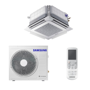 SAMSUNG BEVĖJĖS 4-KRYPTĖS 600x600 6.8/7.5KW KASETĖS KOMPLEKTAS; KOMPLEKTUOJAMAS SU APDAILA IR DISTANCINIU PULTELIU. SAMSUNG BEVĖJĖS 4-KRYPTĖS 600x600 6.8/7.5KW KASETĖS KOMPLEKTAS; KOMPLEKTUOJAMAS SU APDAILA IR DISTANCINIU PULTELIU.