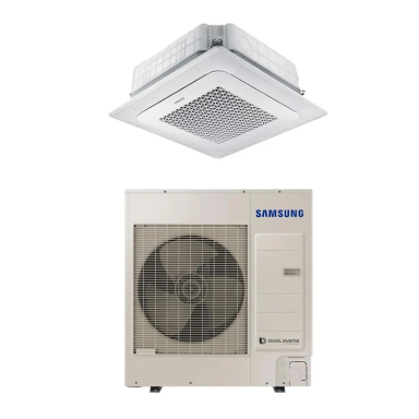 SAMSUNG BEVĖJĖS 4-KRYPTĖS 10.0/11.2KW KASETĖS (HEE) KOMPLEKTAS (TRIFAZIS ĮRENGINYS); KOMPLEKTUOJAMAS SU APDAILA IR DISTANCINIU PULTELIU. SAMSUNG BEVĖJĖS 4-KRYPTĖS 10.0/11.2KW KASETĖS (HEE) KOMPLEKTAS (TRIFAZIS ĮRENGINYS); KOMPLEKTUOJAMAS SU APDAILA IR DISTANCINIU PULTELIU.
