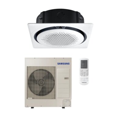 SAMSUNG 360 KASETINIO (HEE) TIPO 12.1/13.2KW ORO KONDICIONIERIAUS KOMPLEKTAS (TRIFAZIS ĮRENGINYS); KOMPLEKTUOJAMAS SU PASIRENKAMA APDAILA IR DISTANCINIU PULTELIU. SAMSUNG 360 KASETINIO (HEE) TIPO 12.1/13.2KW ORO KONDICIONIERIAUS KOMPLEKTAS (TRIFAZIS ĮRENGINYS); KOMPLEKTUOJAMAS SU PASIRENKAMA APDAILA IR DISTANCINIU PULTELIU.
