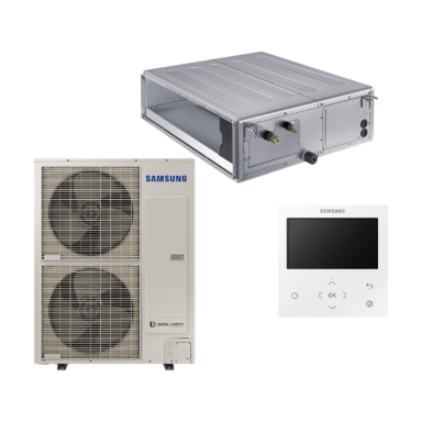 SAMSUNG MSP KANALINIO TIPO VIDUTINIO SLĖGIO 13.4/15.5KW ORO KONDICIONIERIAUS KOMPLEKTAS (VIENFAZIS ĮRENGINYS) SU LAIDINIU PULTELIU SAMSUNG MSP KANALINIO TIPO VIDUTINIO SLĖGIO 13.4/15.5KW ORO KONDICIONIERIAUS KOMPLEKTAS (VIENFAZIS ĮRENGINYS) SU LAIDINIU PULTELIU