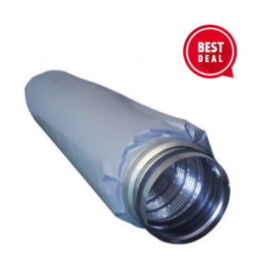 AKUDEC 2 PE2 - 200 MM X 1,0 MTR Lanks.triukšmo slopintuvas 1.0m AKUDEC 2 PE2 - 200 MM X 1,0 MTR Lanks.triukšmo slopintuvas 1.0m
