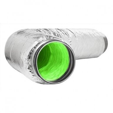 Lankstus triukšmo slopintuvas GREEN SILVER 200 1000 25mm Lankstus triukšmo slopintuvas GREEN SILVER 200 1000 25mm