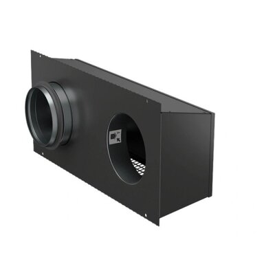 LD-200 juodos RAL9005 kombinuotos lauko grotos, Komfovent