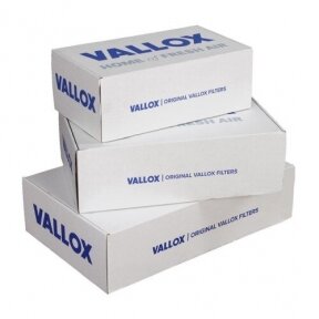 Nr.29 Vallox filtrų komplektas 245MV įrenginiui: 2 x ISO Coarse > 75%, 1 x ISO PM1