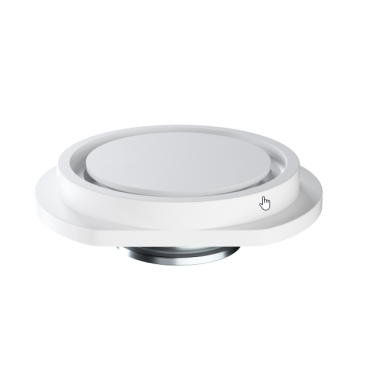 PCIRCLE2001 PERFORMANCE CIRCLE su COANDA efektu, pajungimas 120 mm, apvalus PCIRCLE2001 PERFORMANCE CIRCLE su COANDA efektu, pajungimas 120 mm, apvalus
