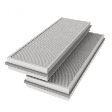 Systemair PF VSR 500 STD filtrų komplektas (F7/ePM1 60% tiekimo filtras, M5/ePM10 50% ištraukimo filtras)