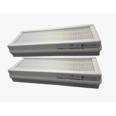Systemair PF VTR 100 STD filtrų komplektas (F7/ePM1 60% tiekimo filtras, M5/ePM10 50% ištraukimo filtras) Systemair PF VTR 100 STD filtrų komplektas (F7/ePM1 60% tiekimo filtras, M5/ePM10 50% ištraukimo filtras)