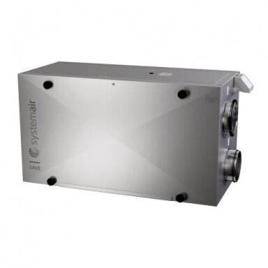 Systemair SAVE VSR300 rotacinis horizontalus rekuperatorius Systemair SAVE VSR300 rotacinis horizontalus rekuperatorius