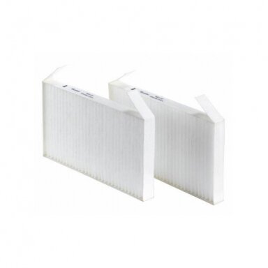 Zehnder ComfoAir 70 filtrų komplektas G4/F7 (2 vnt.) ISO Coarse 70 % / ISO ePM10 60 % (G4 / F7) Zehnder ComfoAir 70 filtrų komplektas G4/F7 (2 vnt.) ISO Coarse 70 % / ISO ePM10 60 % (G4 / F7)