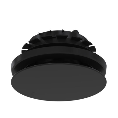 Zehnder ComfoValve Luna E125 black oro štraukimo difuzorius